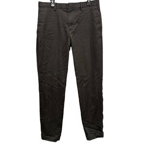 Banana Republic Mens Mason Athletic Tapered Fit‎ Chino Pants Gray 34x34 626